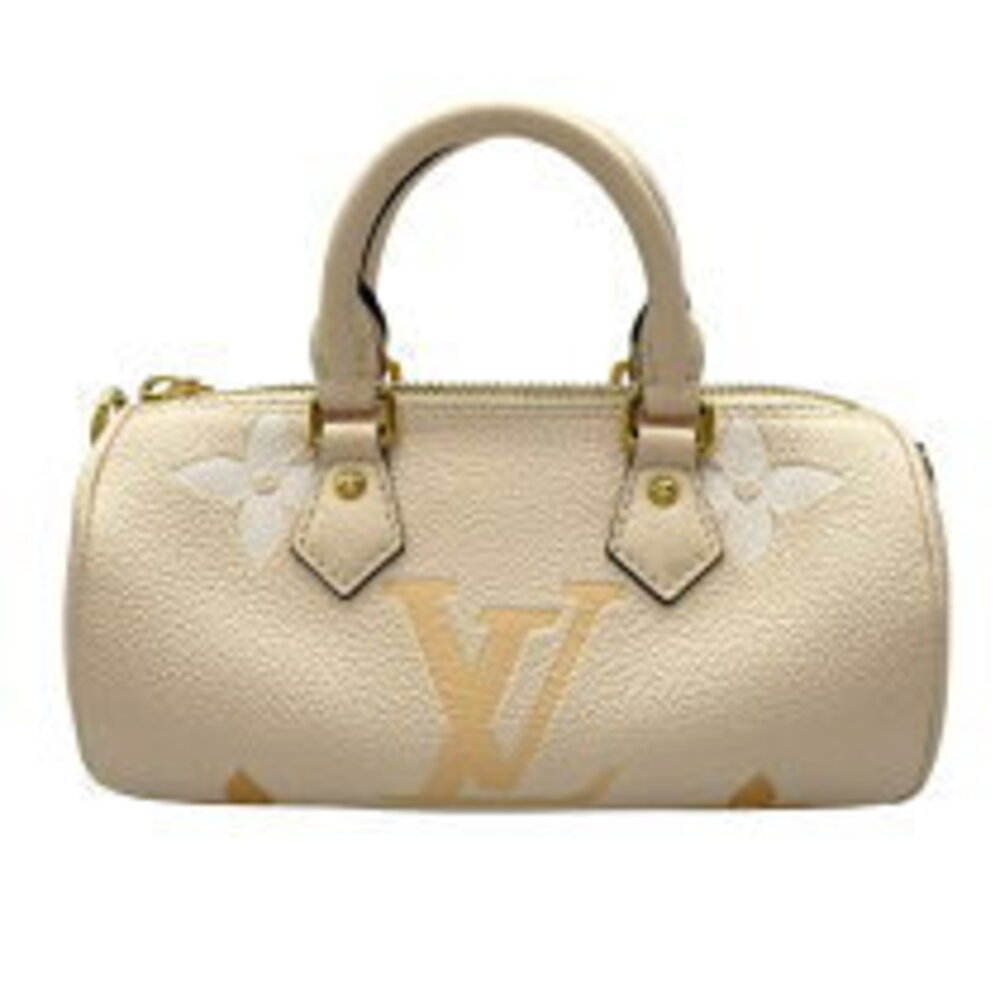 Louis Vuitton Beige Bag Papillon Monogram Empreinte Shoulder